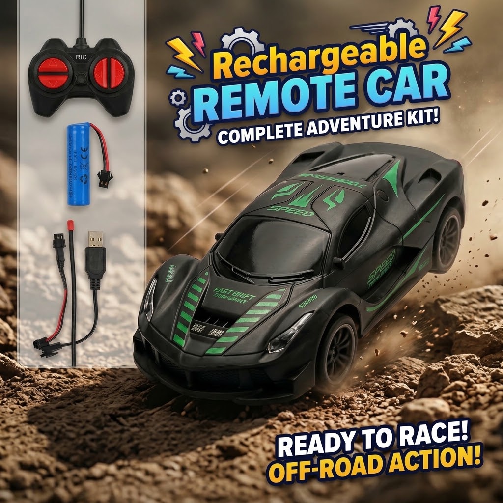 Rechargeable Remote Control Car (1:24 Scale)