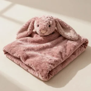 Velvet Soft Bunny Comfort Blanket
